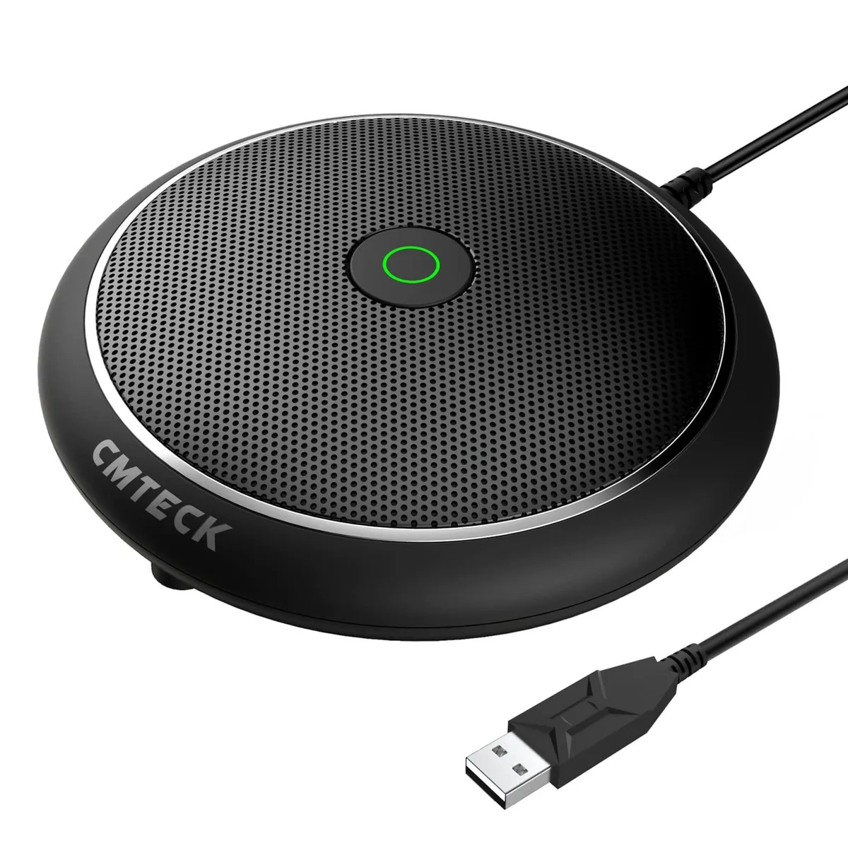  CMTECK CM-003 Plug-and-Play Omnidirectional Desktop Mic USB Conference Microphone — product photo