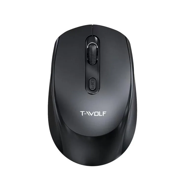 allentian allentian T-WOLF Q4 2.4GHz Wireless Mouse Black — product photo