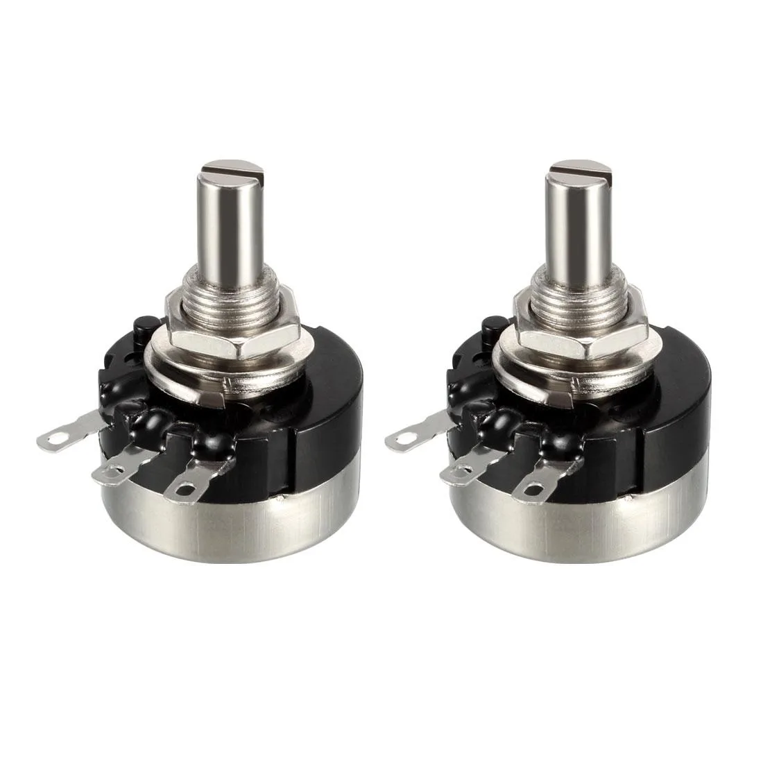 Unique-Bargains Unique-Bargains RV24YN 10K Ohm Carbon Film Potentiometer Single Turn 2pcs — product photo