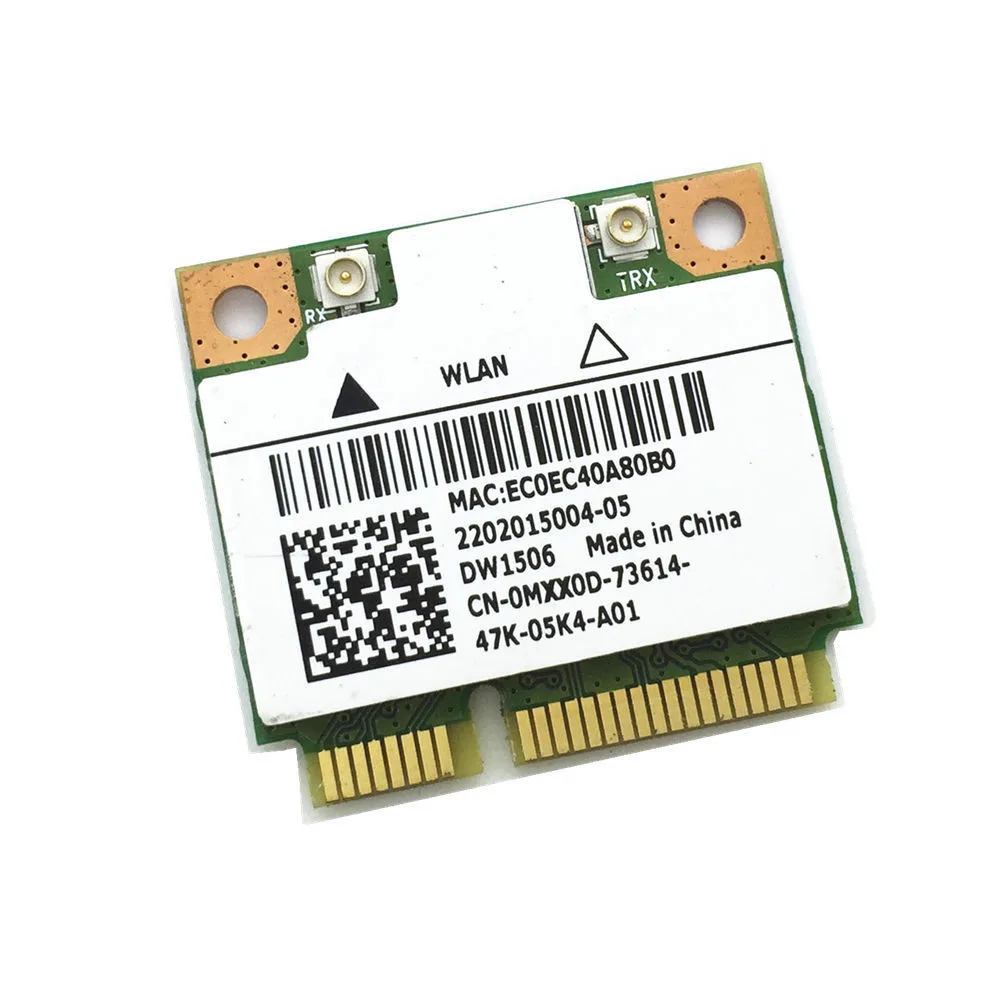 DELL DELL DW1506 802.11 b/g/n 2.4 GHz Mini PCIe Wi-Fi adapter — product photo
