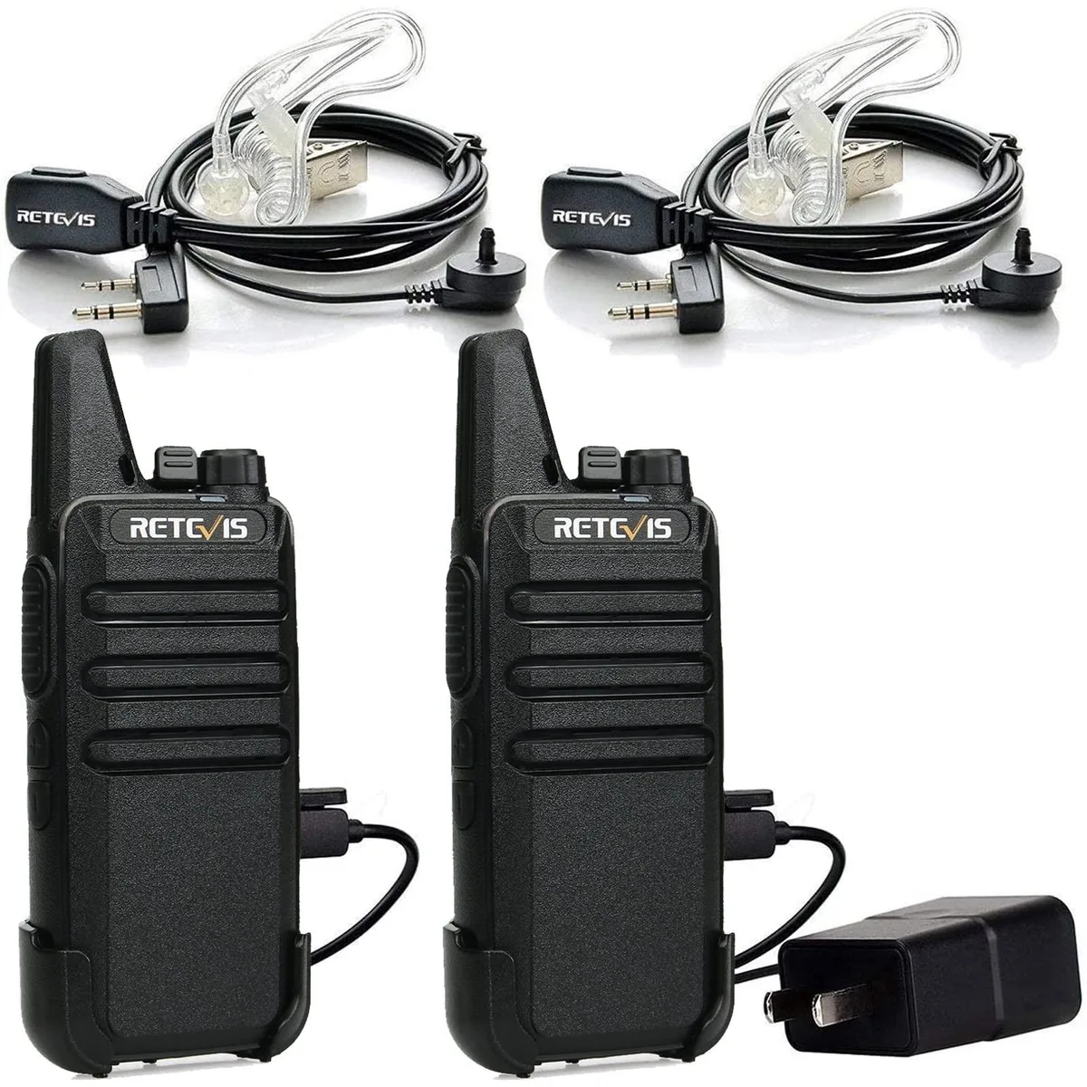 KEHIPI KEHIPI RT22 two-way radio 2-pack Black — product photo