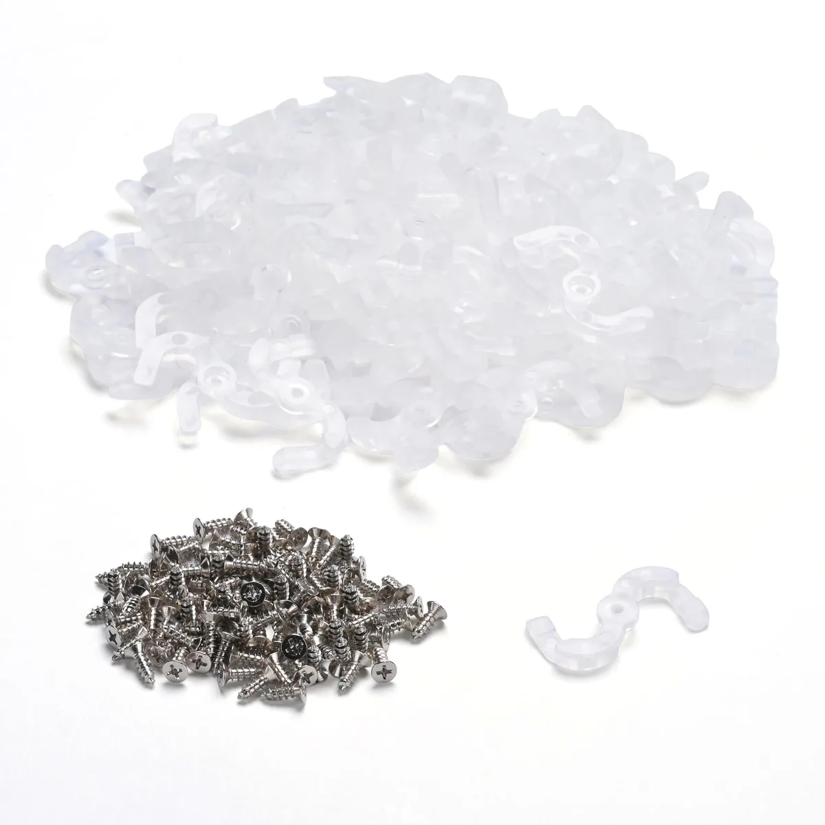 Yescom USA, Inc. Yescom USA, Inc. 11SSL024-SCLIP-07 string light clips 100pcs 3/16" screw — product photo