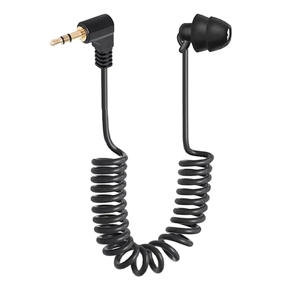 No Sew No Sew 500347521 Wired In-Ear Headphones Black 3.5mm .8m Cable Active Noise Cancelling — product photo