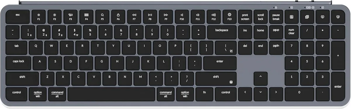 TUKO TUKO B6 Pro Full-Size Gaming Keyboard Space Gray — product photo