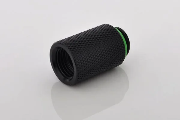 Bitspower Bitspower BP-MBWP-C62 G1/4 Male Female Extender Fitting 25mm Matte Black DIY Cooling — product photo