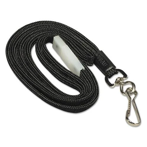 Baumgartens Baumgartens 65509 Breakaway Lanyard Hook 36" Black Educational Supply — product photo