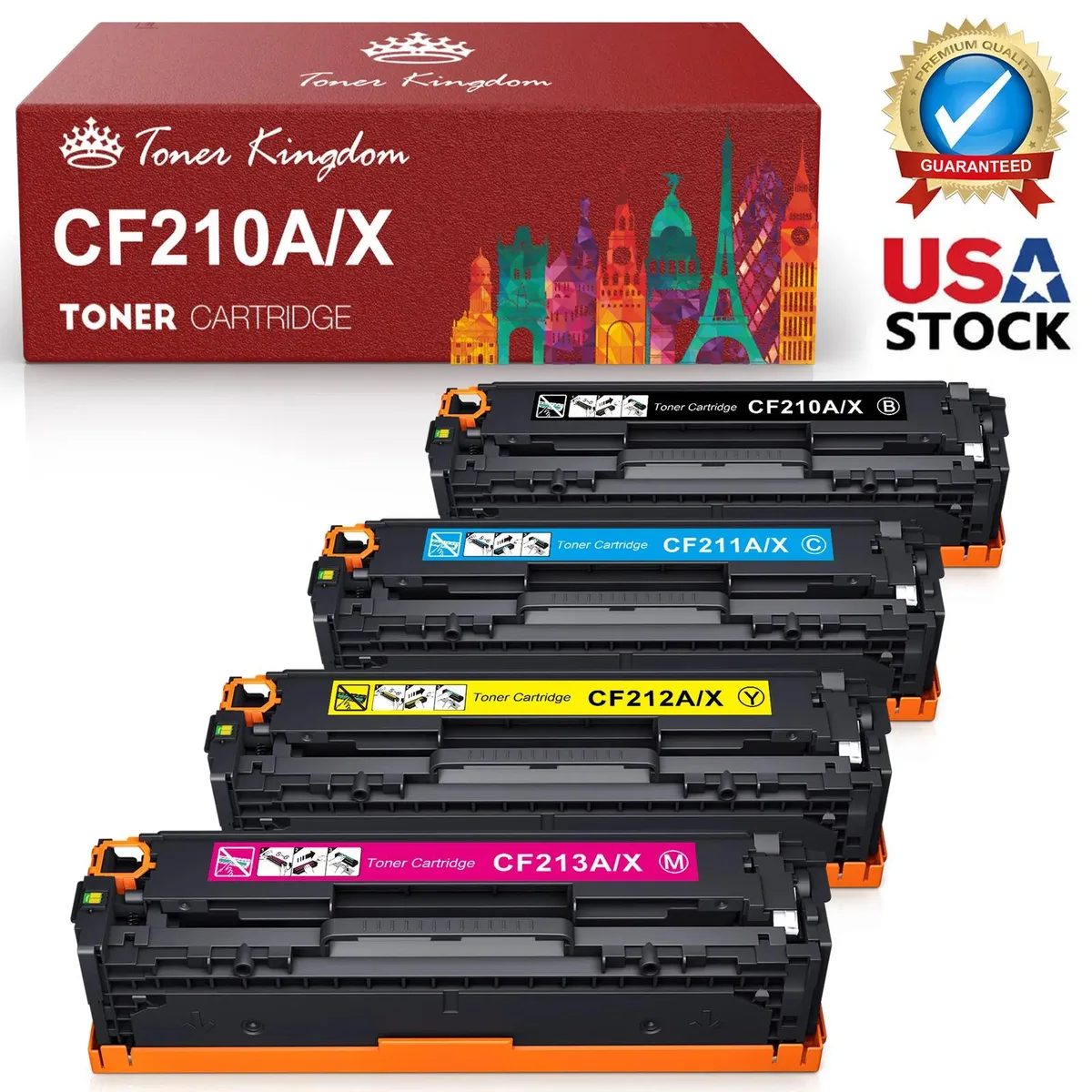 V4ink V4ink CF210X 131X 4PK toner cartridge set — product photo