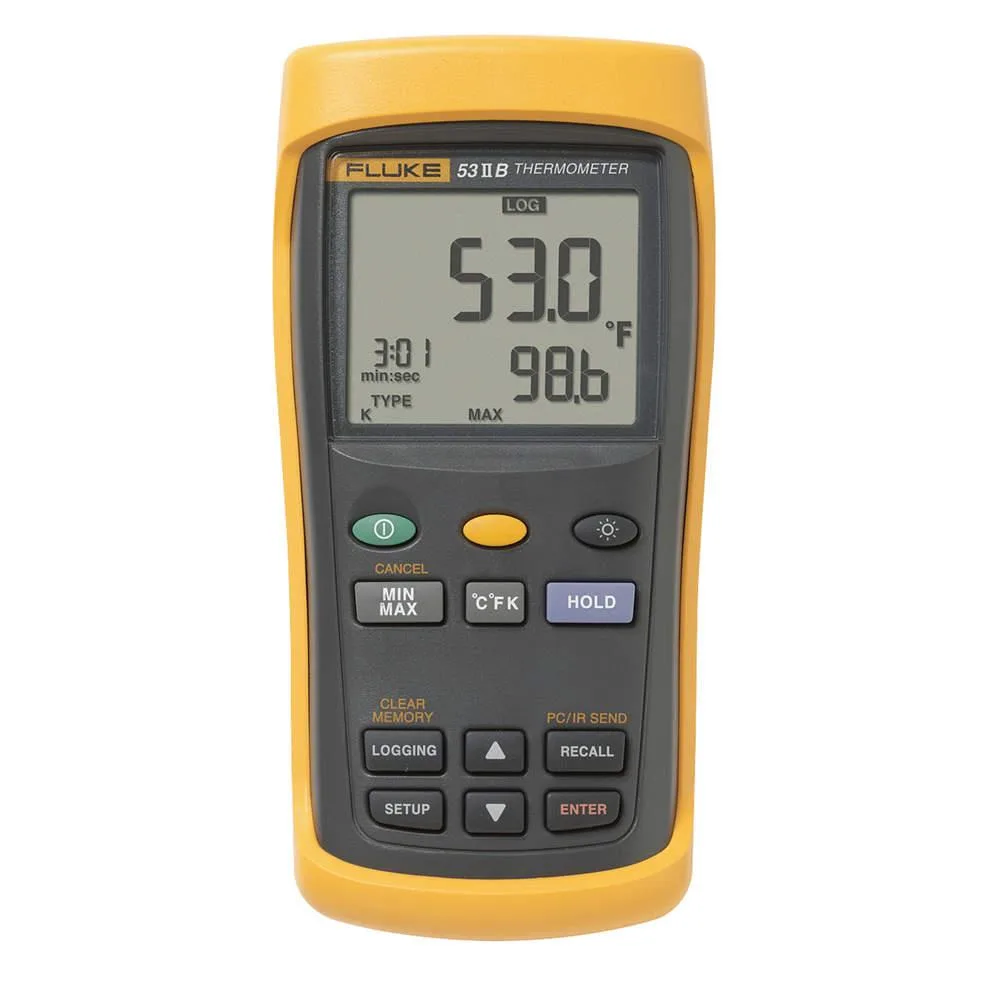 Fluke Fluke 53-2-B Single Input Digital Thermometer measurement tool — product photo