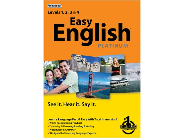 Individual Software Individual Software 8112017 Easy English Platinum learning — product photo