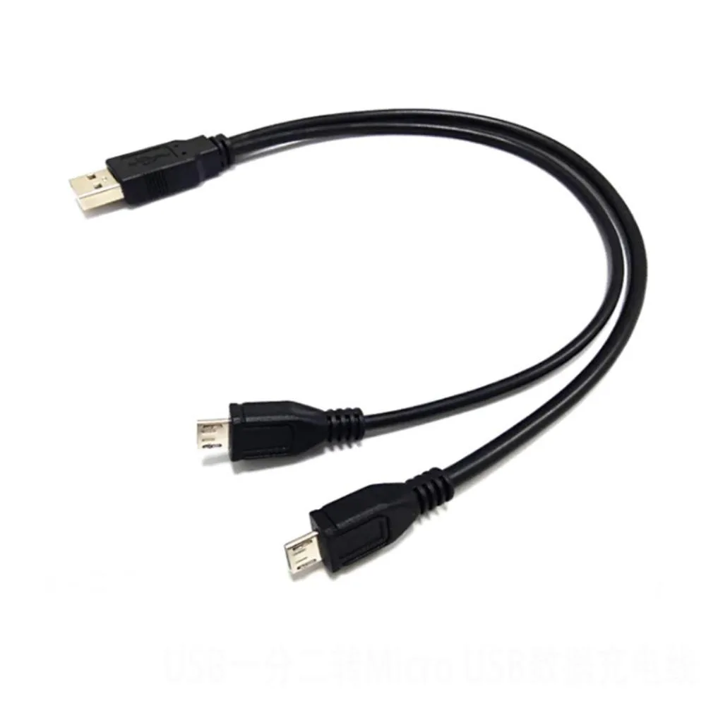 Ruth's sister Ruth's sister 0674 USB 2.0 Male to 2 Micro USB Y Splitter Cable — product photo