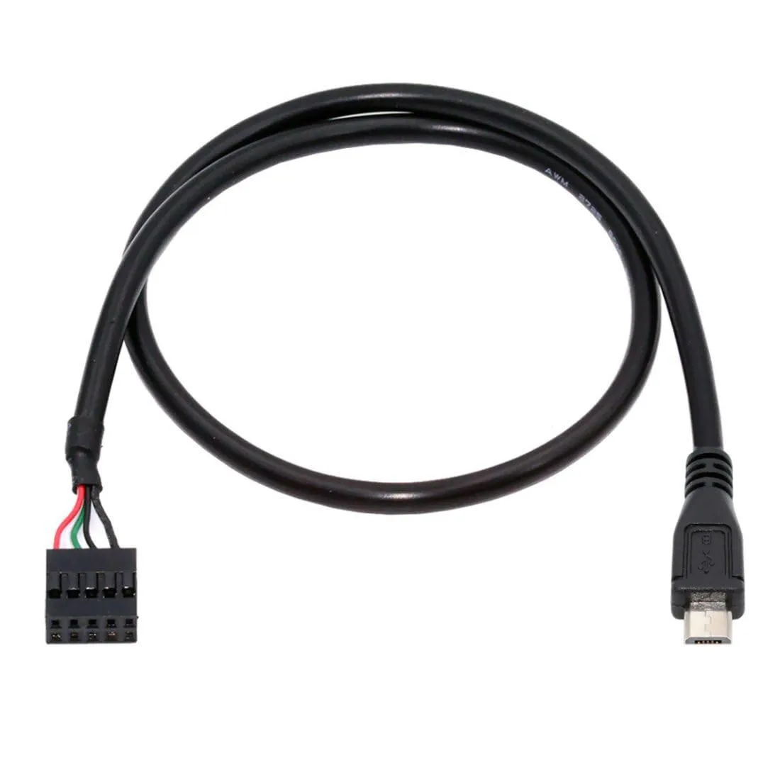Vszerda Vszerda USB 2.0 9Pin 10Pin Header to Micro USB 5Pin Cable 0.5m — product photo