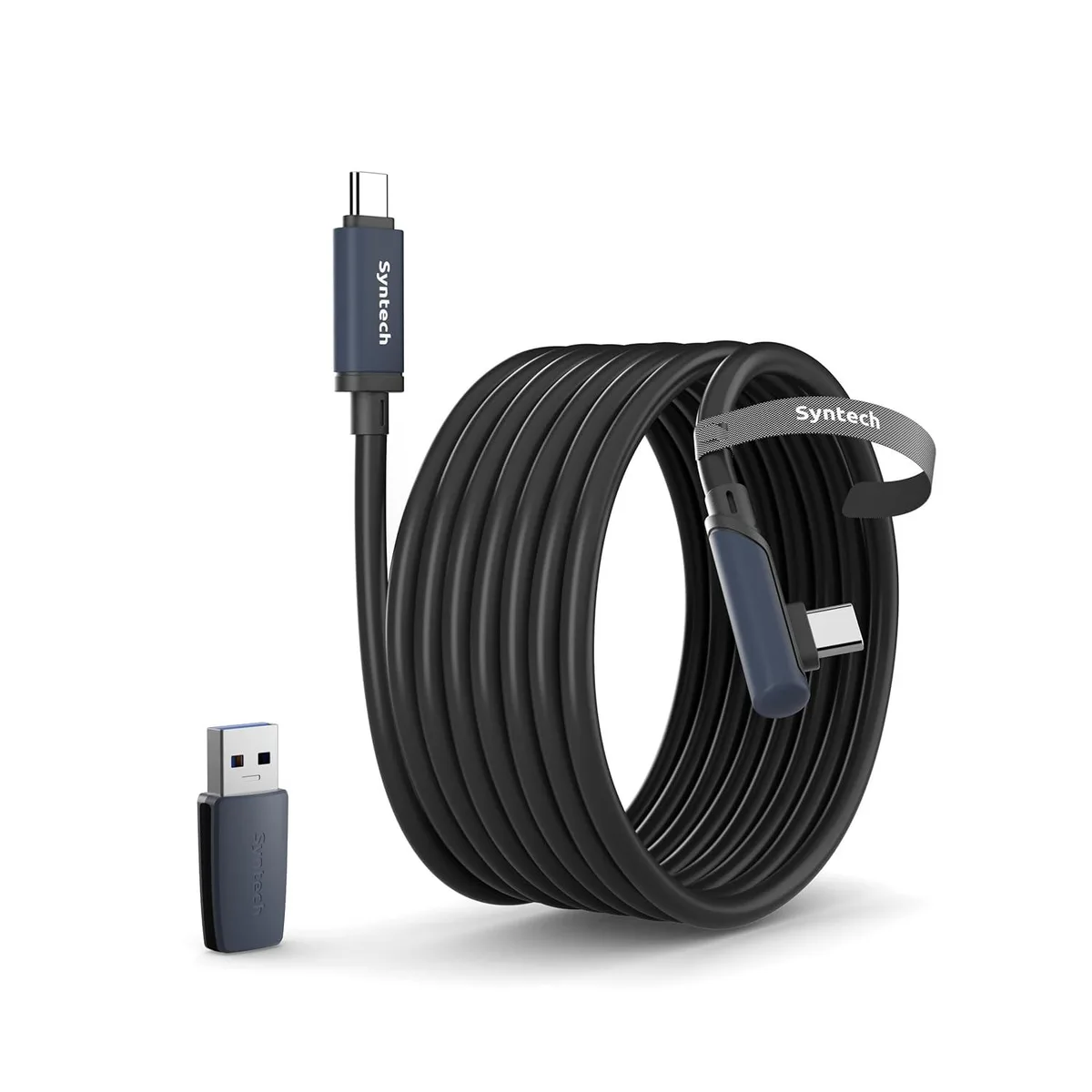 BFKK BFKK Link Cable 16FT USB 3.0 Type-C VR Accessory Black — product photo
