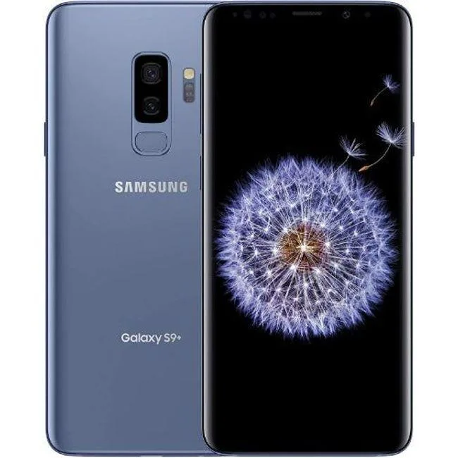 SAMSUNG SAMSUNG Galaxy S9+ 64GB Coral Blue Single SIM cell phones - unlocked — product photo