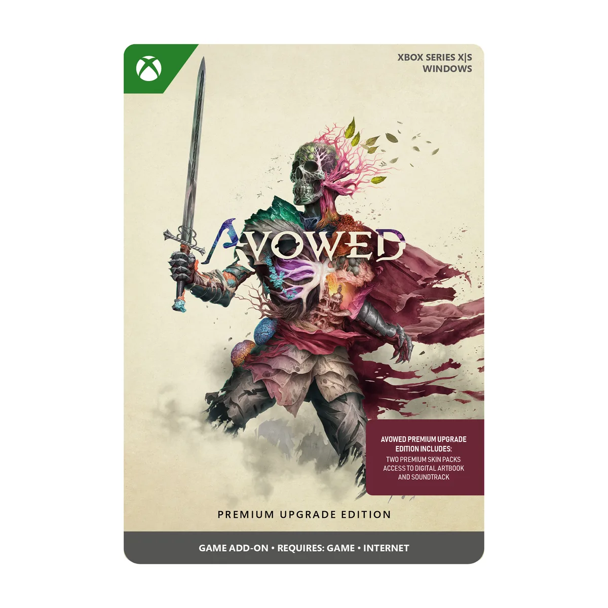 Microsoft Microsoft Avowed Premium Upgrade Edition DLC Xbox Series X/S Windows Digital Code — product photo