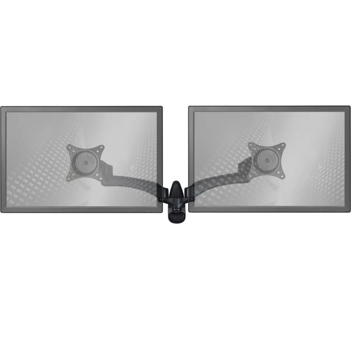Home Concept Home Concept Wall Mount Dual Monitor Arm Black 15-27" 6.4-17 lbs 75/100mm VESA — product photo