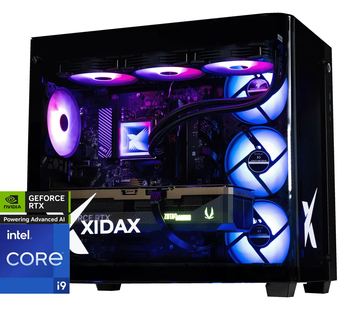 XIDAX XIDAX 16454 gaming PC i9-14900KF RTX 5080 32GB DDR5 2TB NVMe — product photo
