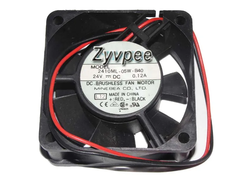 Zyvpee Zyvpee 2410ML-05W-B40 60×25 mm 24 V 0.12 A 2-pin case fan — product photo