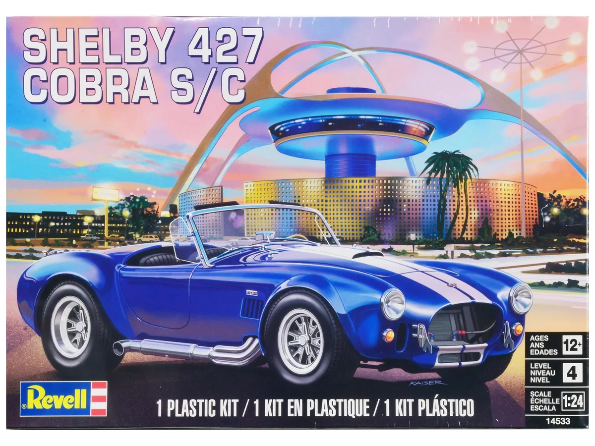 Revell Revell Shelby Cobra 427 S/C Level 4 1/24 104-Part Kit — product photo