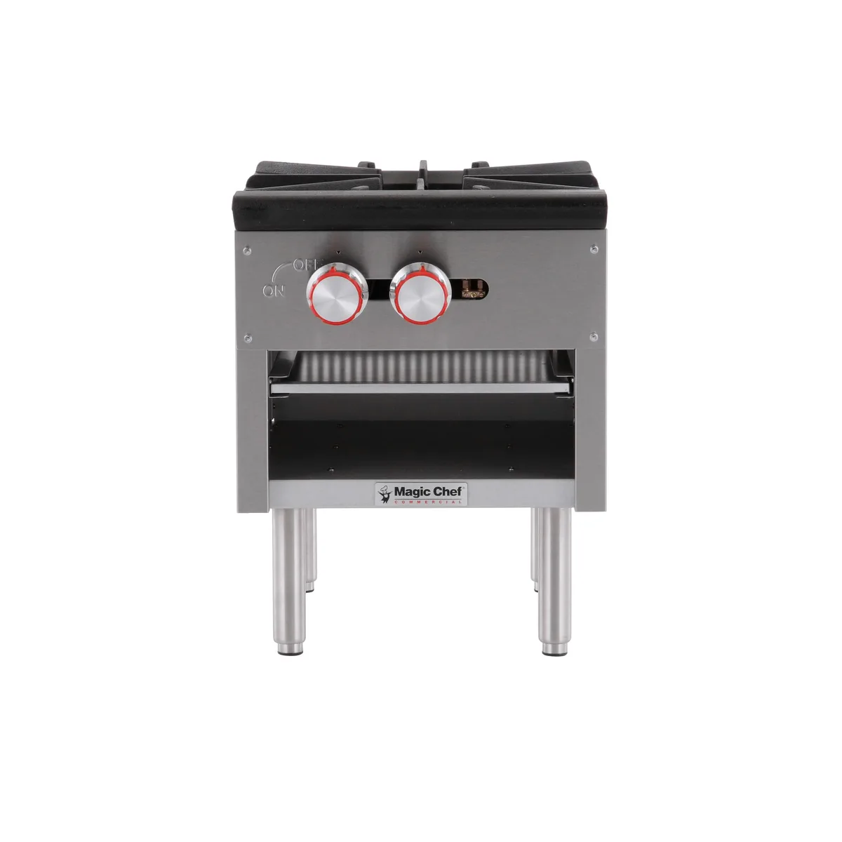 Magic Chef Magic Chef Commercial Countertop Single Stock Pot Gas Cooktop 80000 BTU — product photo