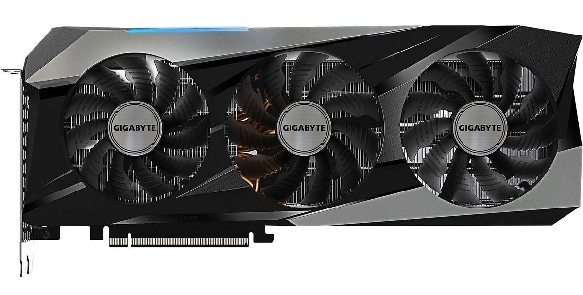 GIGABYTE GIGABYTE GV-N307TGAMING OC-8G GeForce RTX 3070 Ti graphics card — product photo