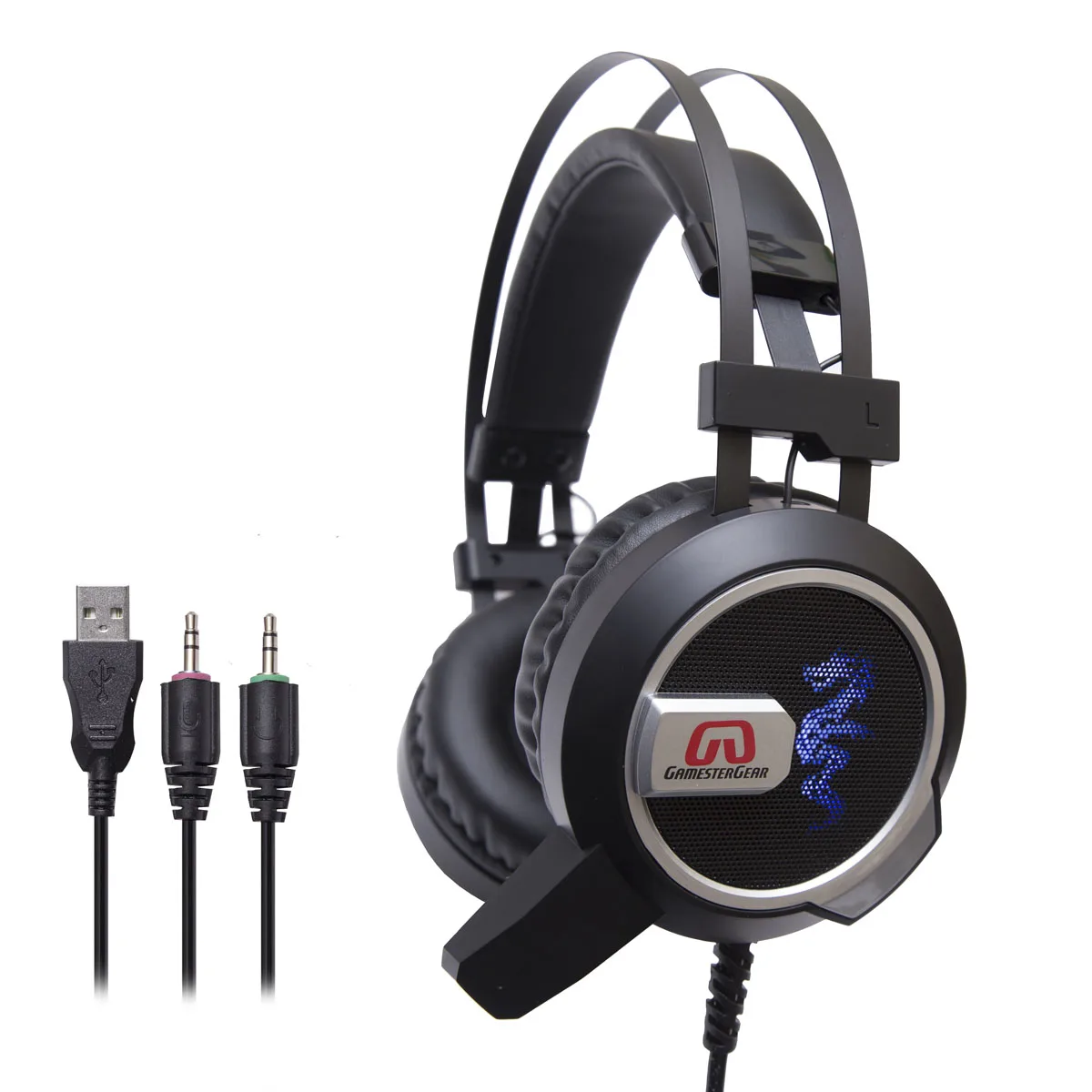 GamesterGear GamesterGear SY-AUD63113 50mm 32 ohm 1.3kg wired stereo headset — product photo