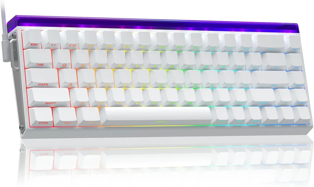 usbroway usbroway AULA Hero 68 HE 60% Wired Hall Effect Gaming Keyboard 8K Hz 0.125ms — product photo