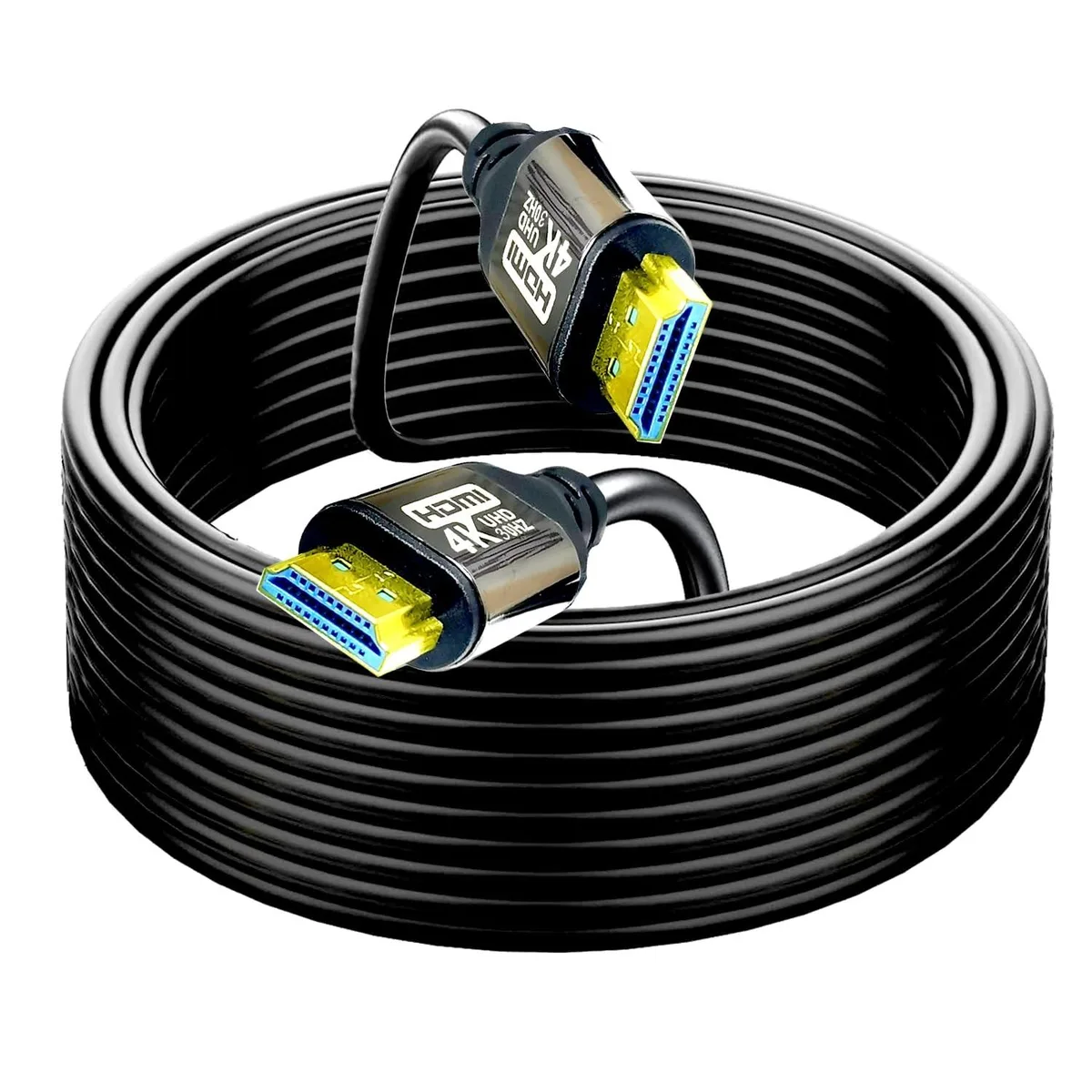 Bolton Technical Bolton Technical 4K HDMI Cable 100ft 14.4Gbps 2 in 1 accessory — product photo