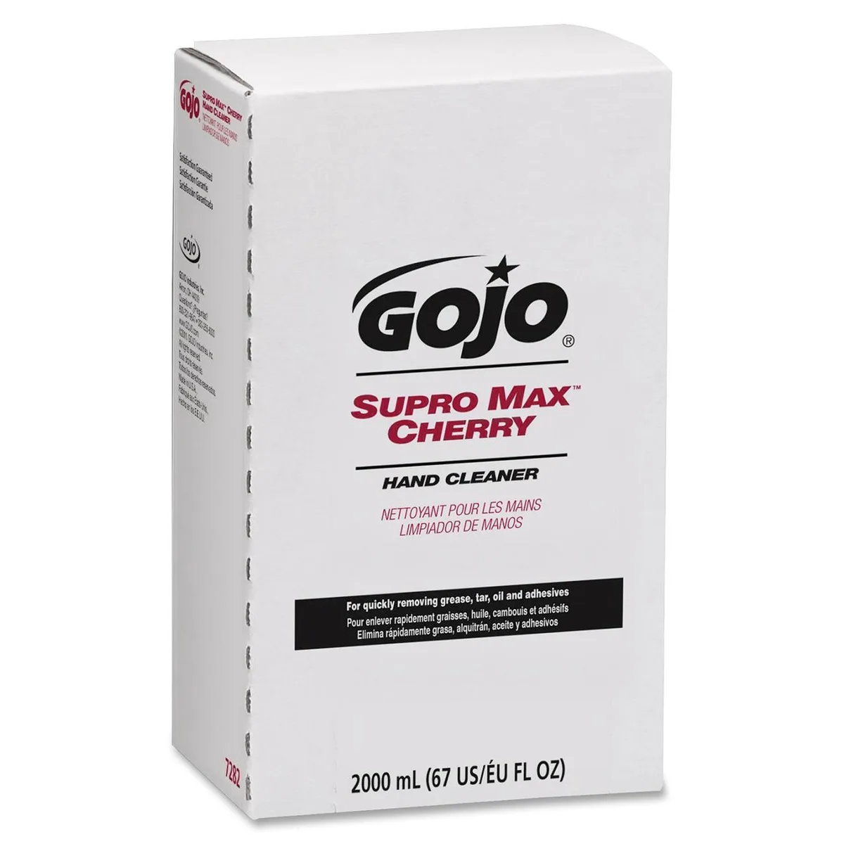 GOJO GOJO 728204 Supro Max Cherry Hand Cleaner 2000 mL Refill — product photo