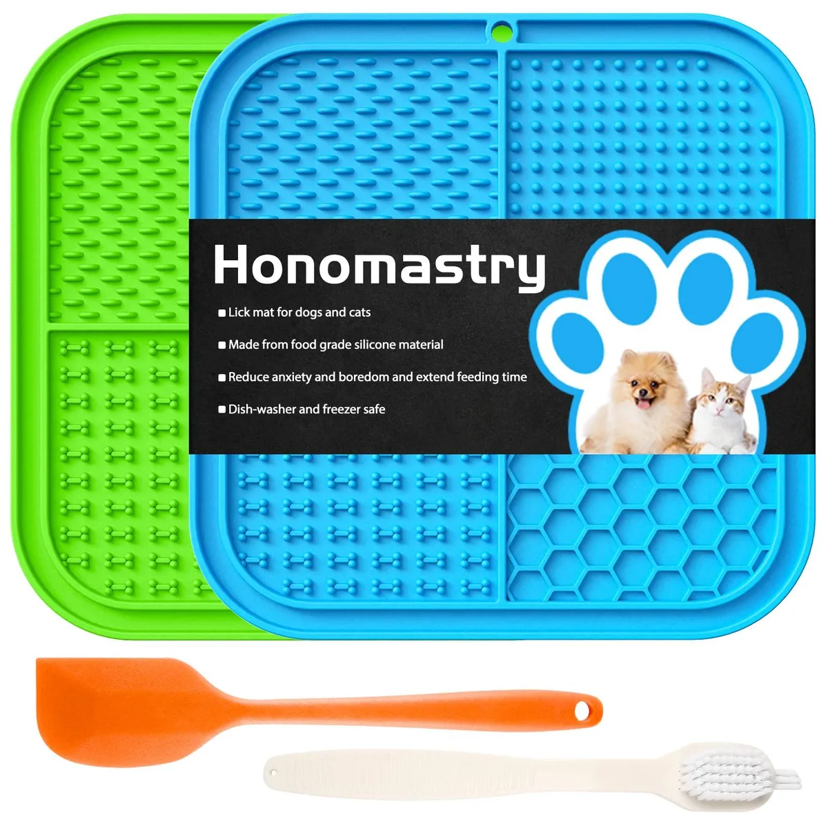  PAW Honomastry Lick Mat Small Silicone Multi-Color 11 — product photo