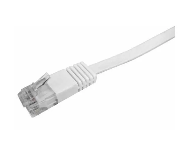 Cables Unlimited Cables Unlimited UTP-1800-07W network ethernet cable 7 ft white Cat 6 1.2mm 32AWG — product photo