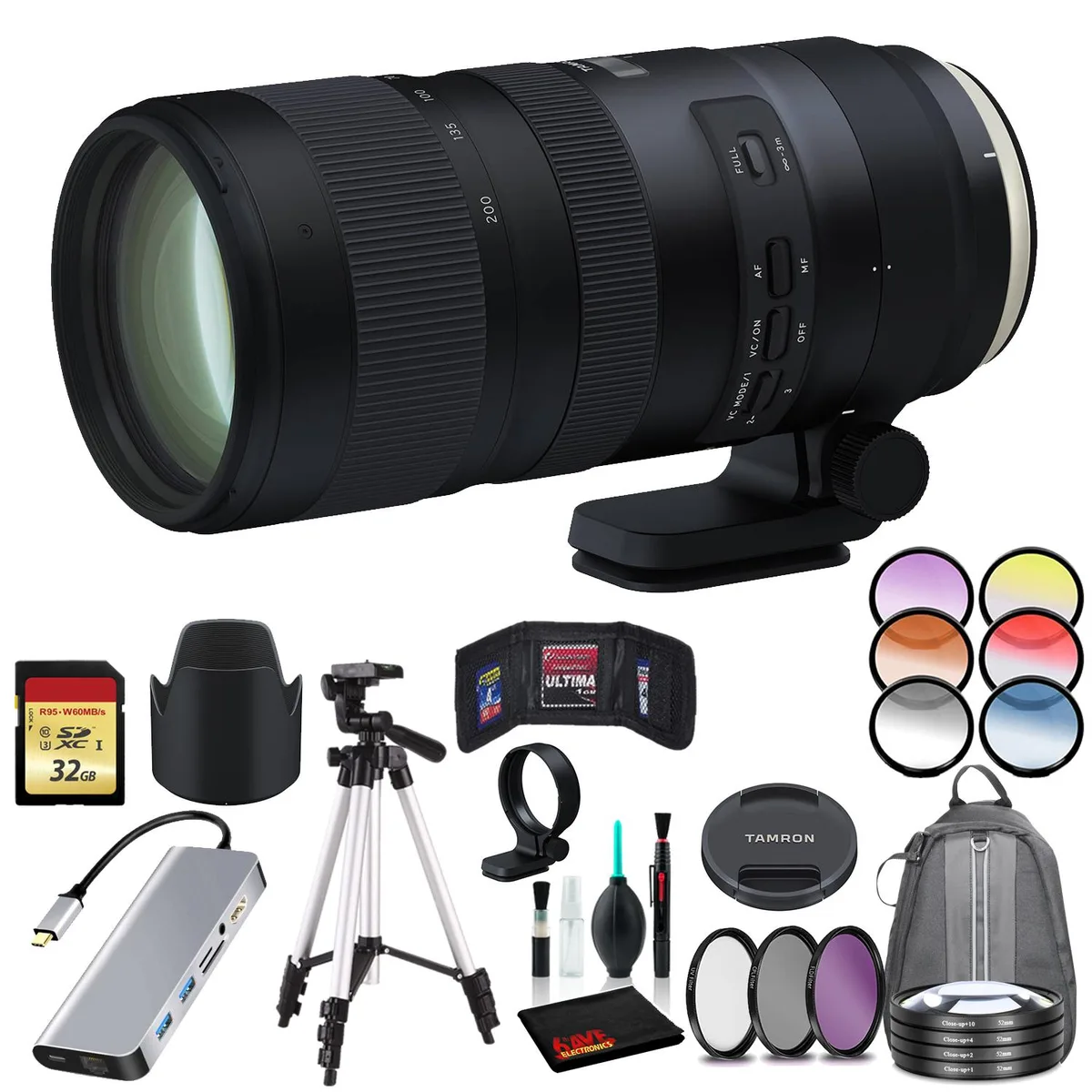 Tamron Tamron SP 70-200mm f/2.8 Di VC USD G2 AFA025C-700 camera lens — product photo