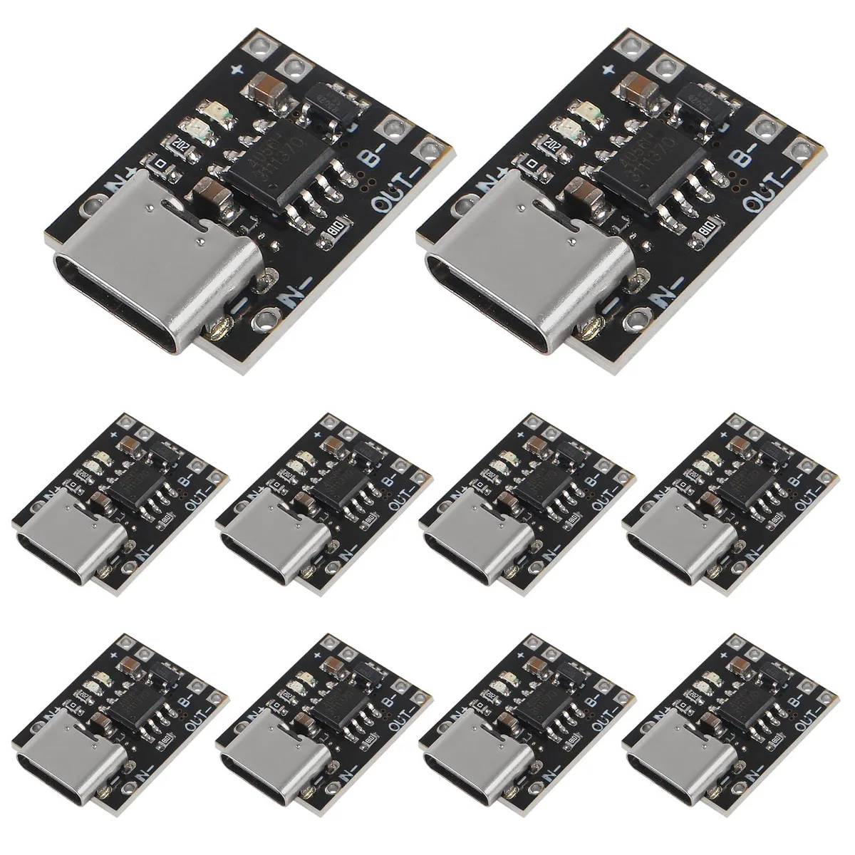 KEHIPI KEHIPI TP4057 1A Li-ion charger board Type-C USB 10PCS — product photo