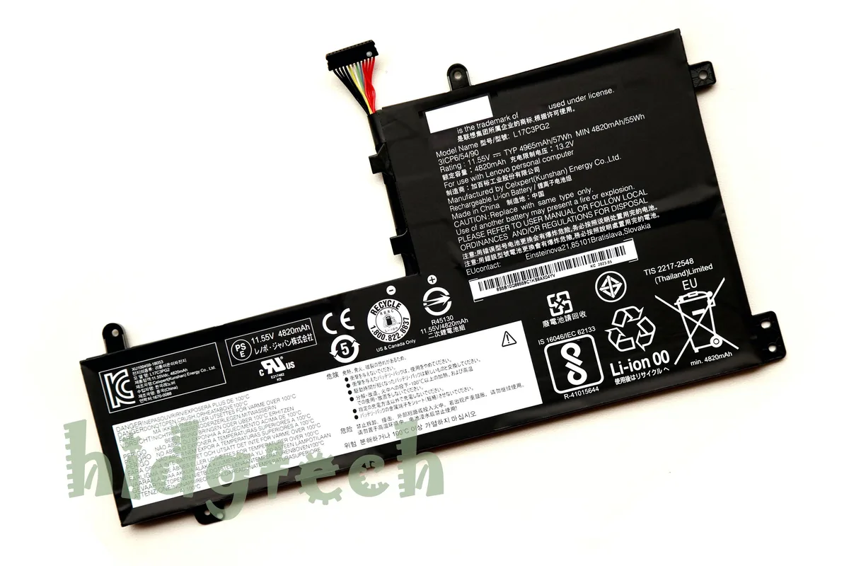 Beisite Beisite L17C3PG2 Laptop Battery Legion Y530 Y730 Y7000 52.5Wh 55Wh — product photo