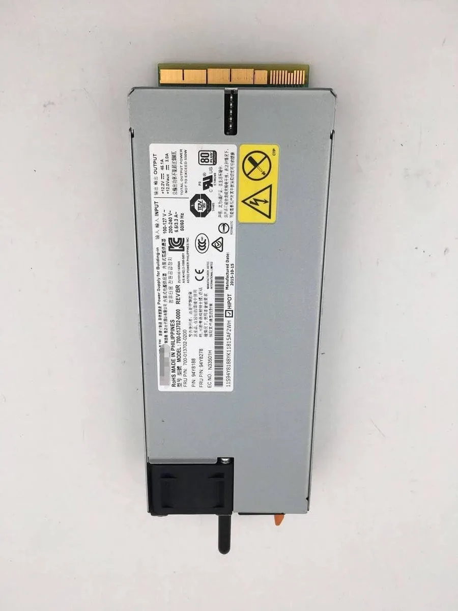 NShi NShi 700-013702-0000 550W server power supply for X3550M5 X3650M5 — product photo