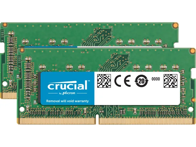 Crucial Crucial CT2K16G4S266M 32GB (16 x 2GB) DDR4 2666 SO-DIMM memory upgrade — product photo