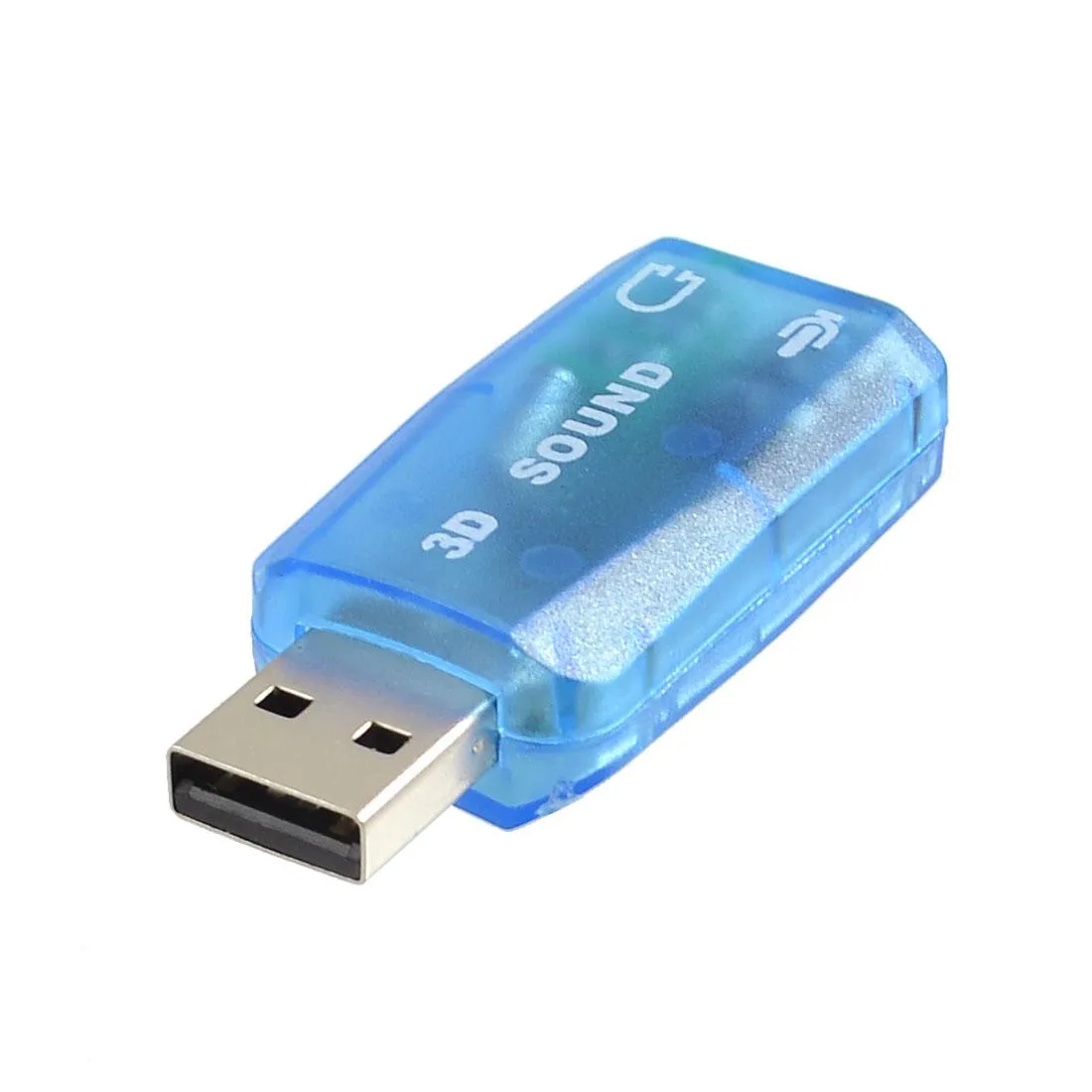 Unique-Bargains Unique-Bargains USB 2.0 3D Audio Adapter Virtual 5.1 CH — product photo
