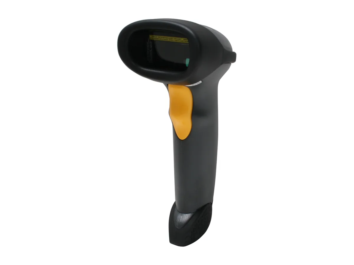 Zebra Zebra LS2208-SR20007R-NA corded handheld 1D laser barcode scanner — product photo
