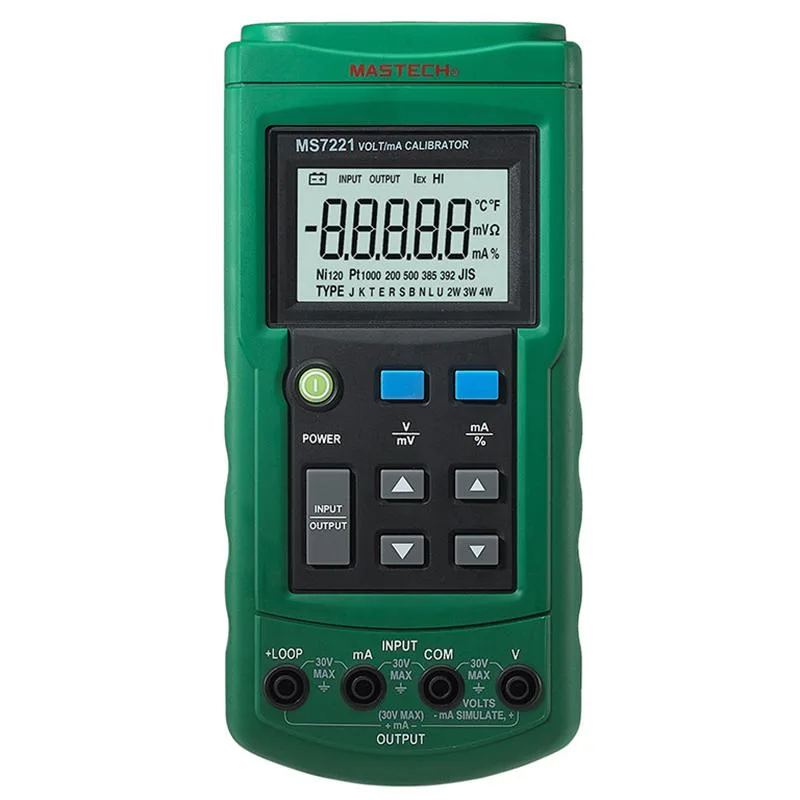 MASTECH MASTECH MS7221 Volt/mA Calibrator 0-10V 0-24mA — product photo