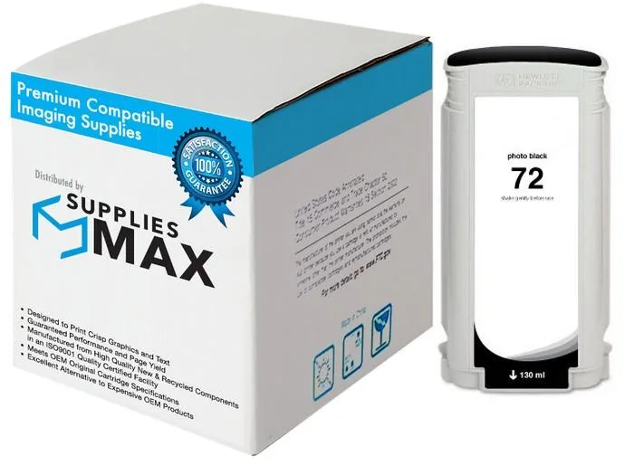 SuppliesMax SuppliesMax C9370A Photo Black Ink Cartridge 130 ml — product photo