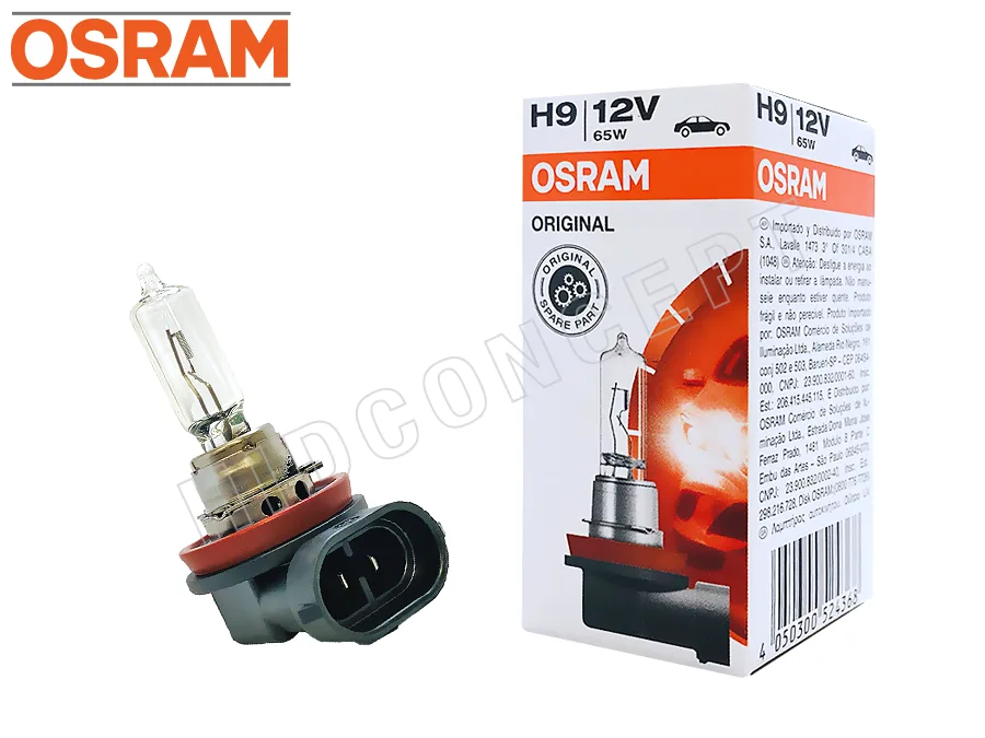 OSRAM OSRAM H9 64213 Halogen Bulb 12 V 65 W 2100 lm 3000 K — product photo