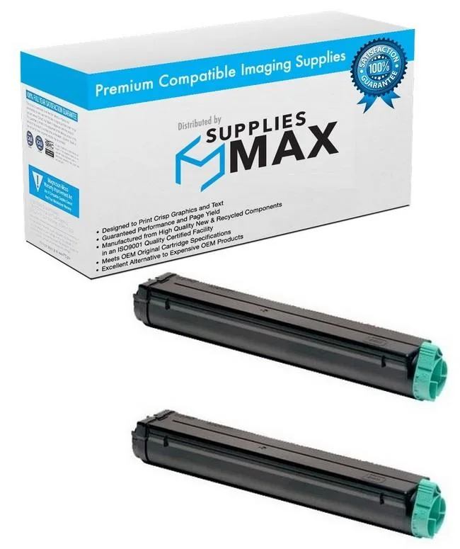 SuppliesMax SuppliesMax TYPE 9 Toner Cartridge 2 Pack 3000 Page Yield — product photo
