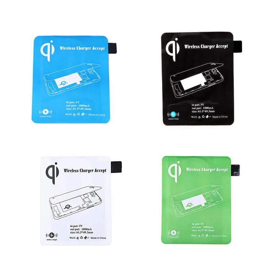 TomToce TomToce Qi Wireless Charging Receiver Samsung Galaxy Note II 2 N7100 Black — product photo