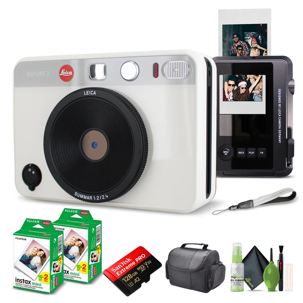 Leica Leica Sofort 2 White Hybrid Film Camera 40 Sheets — product photo