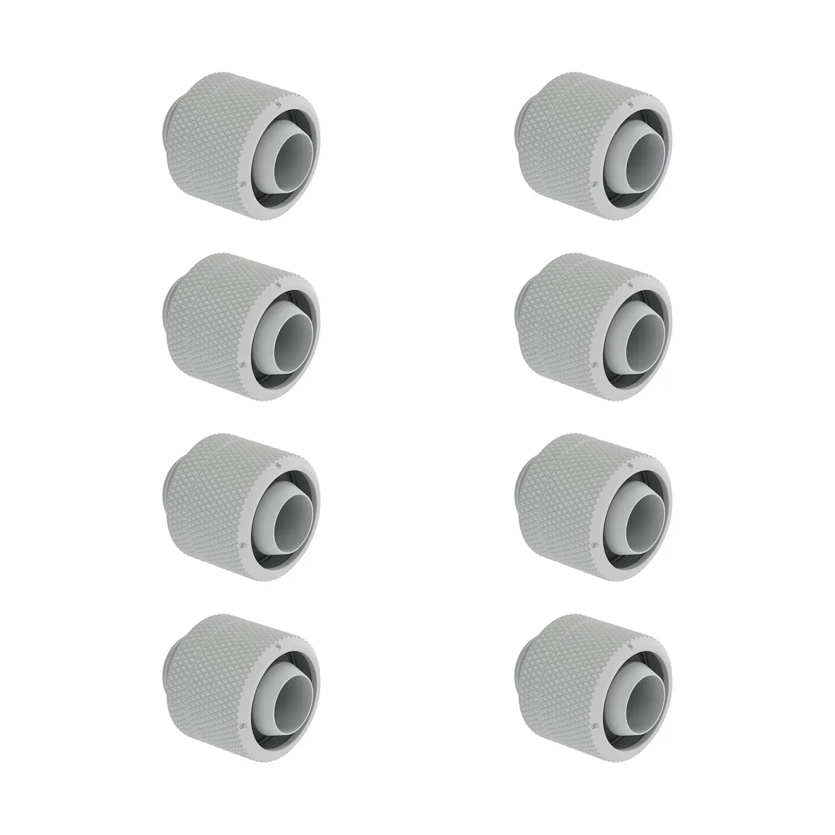 FormulaMod FormulaMod H59 Brass Compression Fittings 10x16mm G1/4 8 Pack White — product photo