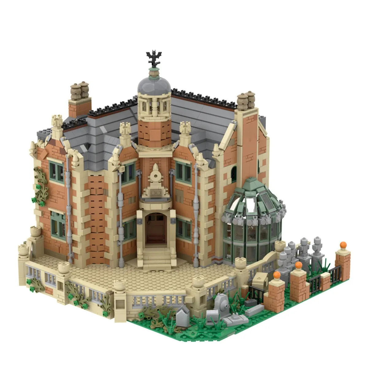 ZITIANYOUBUILD ZITIANYOUBUILD The Haunted Manor 3944 Pieces Architecture MOC — product photo