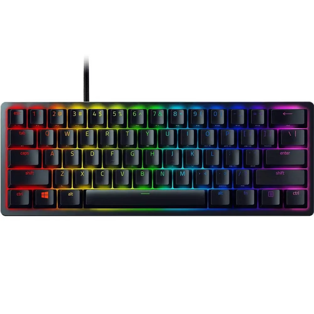 RAZER RAZER Huntsman Mini 60% Keyboard Clicky Switches White 303393300 — product photo