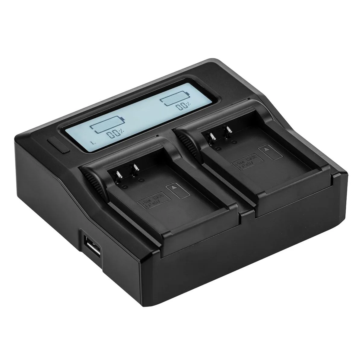 Green Extreme Battery Green Extreme Dual Smart Charger LCD for Canon LP-E17 — product photo