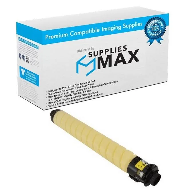 SuppliesMax SuppliesMax GST842308 Yellow Toner Cartridge 10500 Pages — product photo