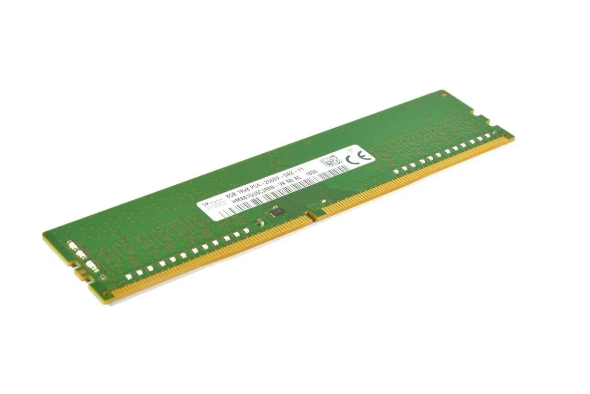 SK hynix SK hynix 8GB 1Rx8 DDR4 PC4-2666V HMA81GU6CJR8N-VK desktop RAM — product photo