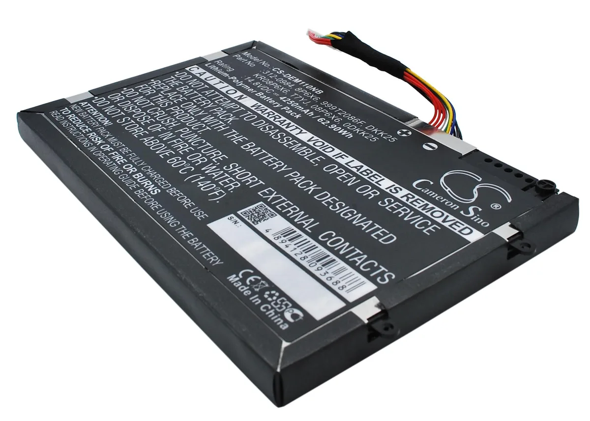 Cameron &amp; Co Cameron &amp; Co DS-CS-DEM110NB laptop battery 14.8V 4250mAh 62.90Wh Li-Polymer Black — product photo